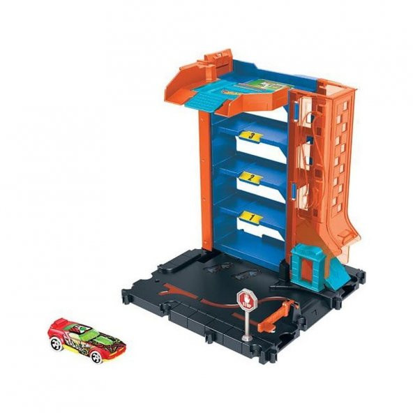 Hot Wheels Şehir Hayatı Serisi Şehir Otoparkı HDR24 HDR28 Katlı Otopark