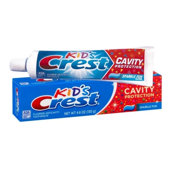 Crest Çocuk Kavite Diş Macunu Eğlenceli Lezzet 4.64.6 oz 130G