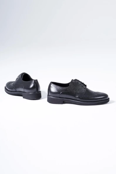 Hakiki Deri Erkek Klasik Ayakkabı Bağcıklı Oxford Ayakkabı - 6