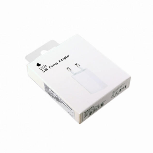 Orjinal Apple iphone 4s Şarj Adaptör (5w Başlık) KABLOSUZ MD813ZM/A - 2
