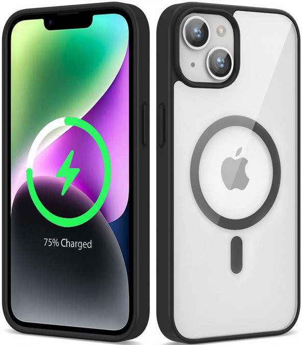 Apple iPhone 14 Magsafe Wireless Şarj Özellikli Ege Silikon Kapak