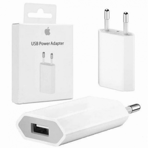 Orjinal Apple iphone 5c Şarj Adaptör (5w Başlık) KABLOSUZ MD813ZM/A - 4