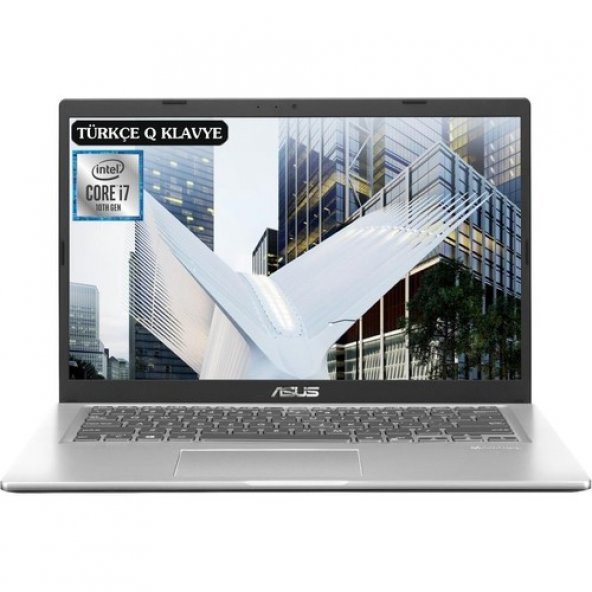 Asus Vivobook X415JA-EK1654A10 İntel Core i7 1065G7 16GB 512 SSD 14" FHD Windows 10 Pro Taşınabilir Bilgisayar