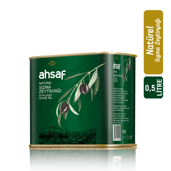 Natürel Sızma Zeytinyağı 500 ml -Teneke ürün görseli