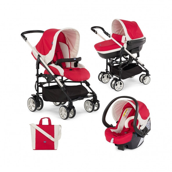Chicco Trio My City Travel Sistem Bebek Arabası KUTU DEFORME
