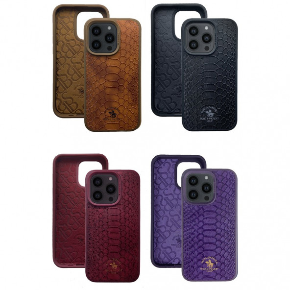 iphone 14 Pro Max Deri Kılıf.Santa Barbara Polo Knight Deri Kılıf.iphone 14 Pro Max Koruma Kılıfı. - 5