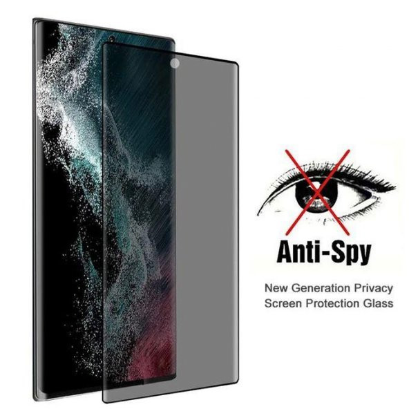 Vendas Samsung S23 Ultra Uyumlu Gizleyen Privacy Hayalet Polymer Nano Ekran Koruyucu