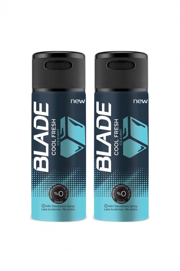 BLADE COOL FRESH ERKEK DEODORANT 150 ML (2 ADET)