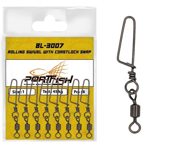 Portfish BL-3007 Klipsli Fırdöndü