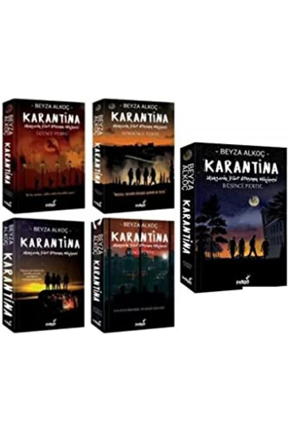 Karantina Serisi 5 Kitap Karton Kapak