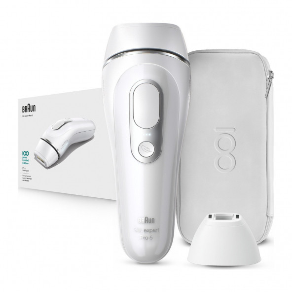 Braun Silk Expert Pro 5 PL5124 Mx 100.Yıl Özel Seri Özel Tasarım Seyahat Çantası + IPL Epilasyon Aleti - 1