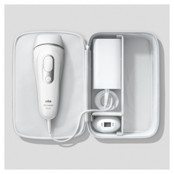 Braun Silk Expert Pro 5 PL5124 Mx 100.Yıl Özel Seri Özel Tasarım Seyahat Çantası + IPL Epilasyon Aleti - 2