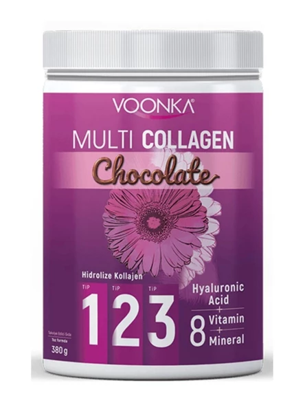 Voonka Multi Collagen Chocolate 380 gr ürün görseli 1