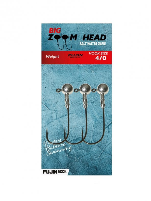 Fujin Big Zoom Head 4/0 Jighead 4-0 no 21gr