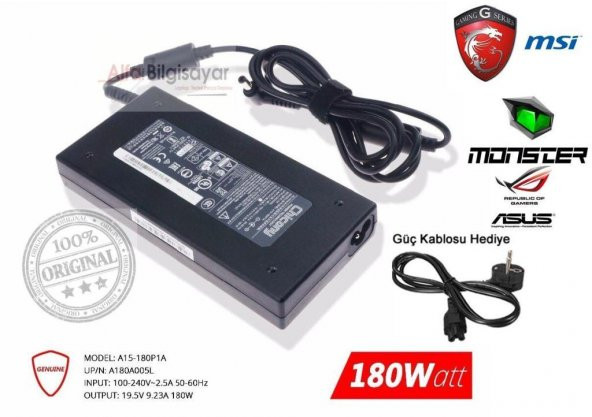 ORJINAL MSI GE60 0ND-663XTR Adaptör Şarj Cihazı