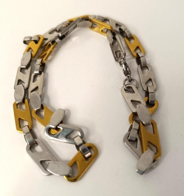 Kolye Paslanmaz Çelik 316 Kolye Kadın Erkek Unisex Gerdanlık Takı - 6