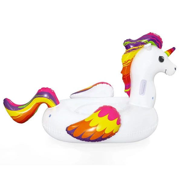 Unicorn Tek Boynuzlu At Deniz Yatağı Pegasus Tutmaçlı Havuz Yatağı - 2