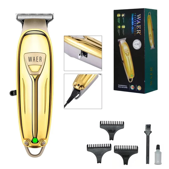 WAER WA-08201 Saç Sakal Tıraş Makinesi Şarjlı - 1