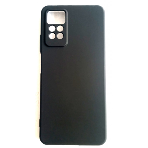 Xiaomi Redmi Note 11 Pro Yumuşak Mat Slikon Kılıf Siyah - 1