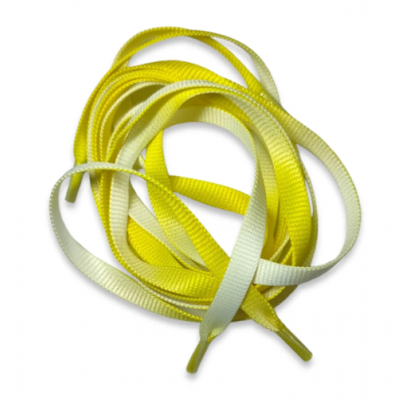 Spor Ayakkabı Bağcığı 120 cm Çift Renk - 3