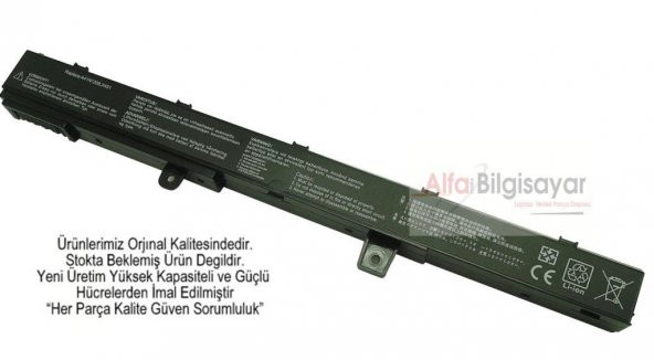 Asus X551CA (X551CA-SX090H) Batarya Yüksek Performanslı Pil A+++ Akü - 1