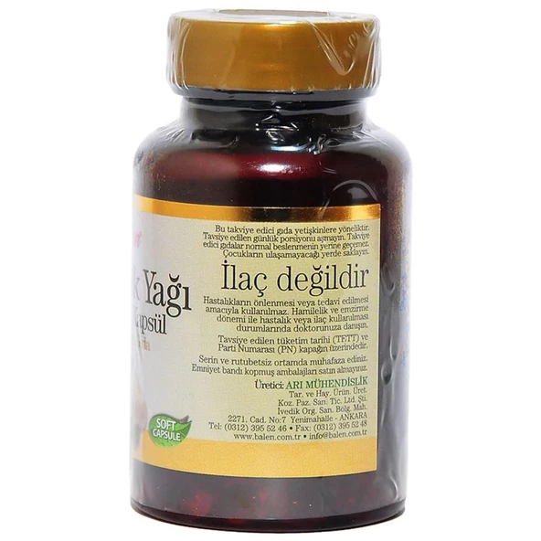 Balen Sarımsak Yağı Kapsülü 450mg x 100 Yumuşak Kapsül Softgel - Resim 5