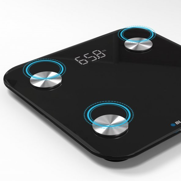 Blaupunkt SW500 Body Master Smart Bluetooth Tartı Baskül Navy Mavi - 5