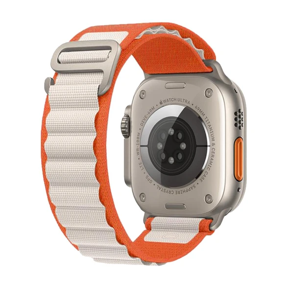 E2M APPLE WATCH 38-40-41MM KRD-26 ALPINE ÇİFT RENKLİ YILDIZ IŞIĞI KORDON ürün görseli