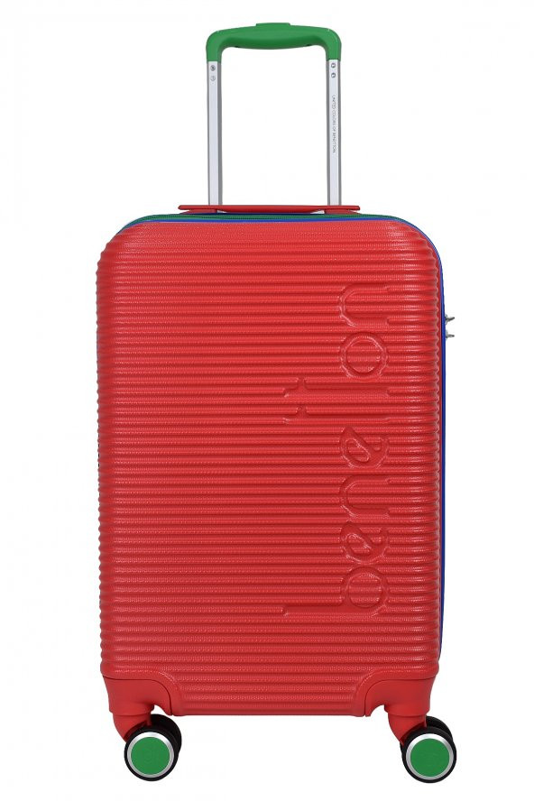 United Colors Of Benetton Lüx Abs Kabin Boy Valiz Kırmızı BNT500 - 2