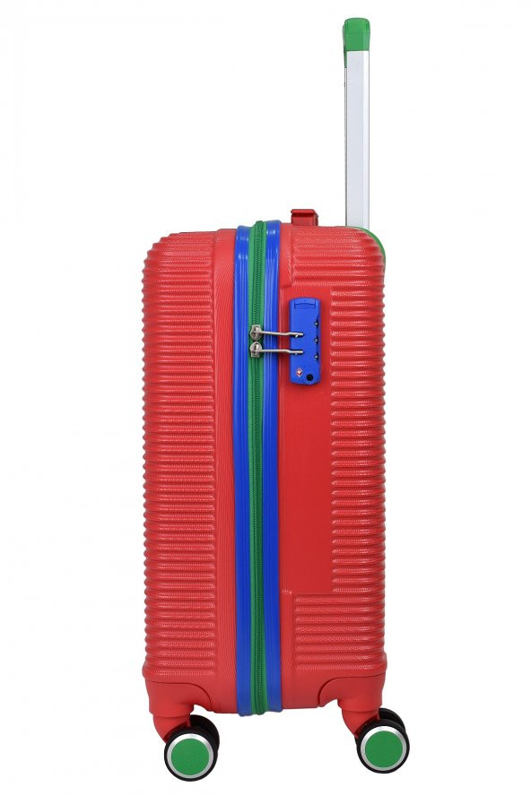 United Colors Of Benetton Lüx Abs Kabin Boy Valiz Kırmızı BNT500 - 3