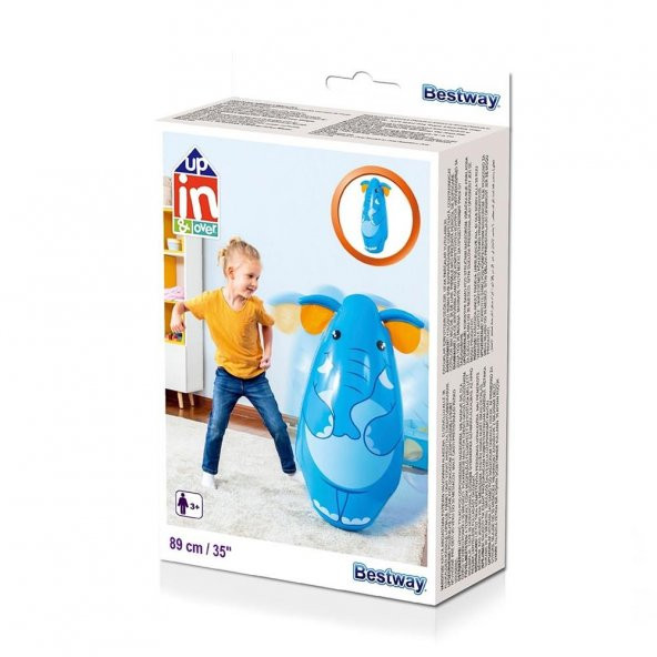 Bestway 52152 Fil Figürlü Şişme Sulu Hacı Yatmaz 89CM - 2