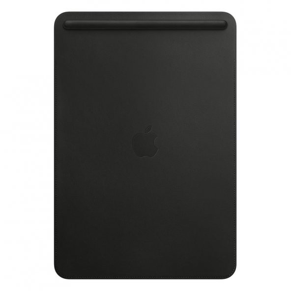 Apple 10.5 inç iPad Pro için Deri Zarf (Leather Sleeve) Kılıf - Siyah - 3