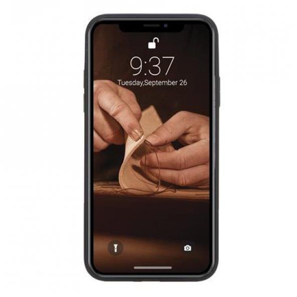 Bouletta Apple iPhone XS Max Uyumlu Deri Arka Kapak Açık Kahve - 2