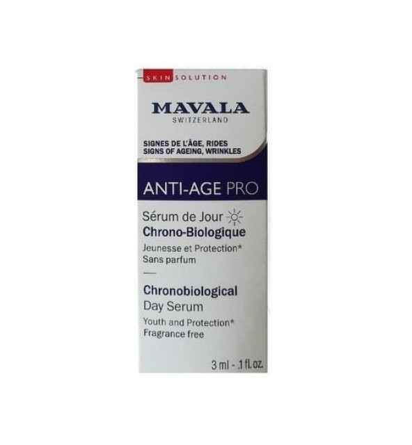 Mavala Anti-age Pro Kronobiyolojik Gündüz Serumu 3 Ml