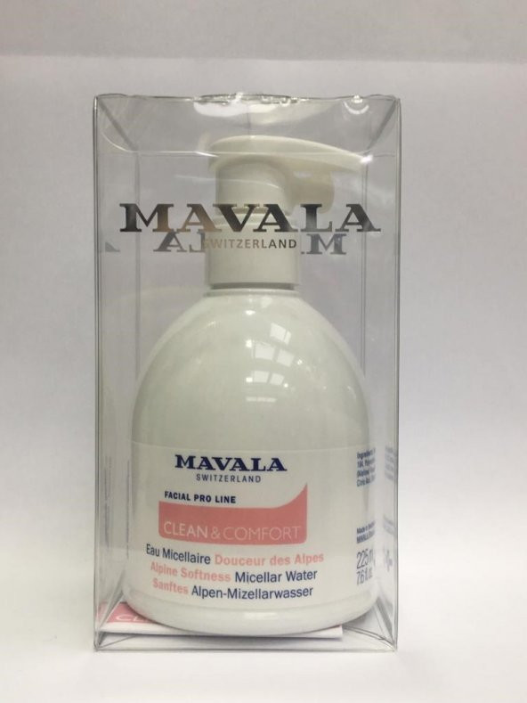 Mavala Clean Comfort Cilt Temizleme Suyu 225 Ml