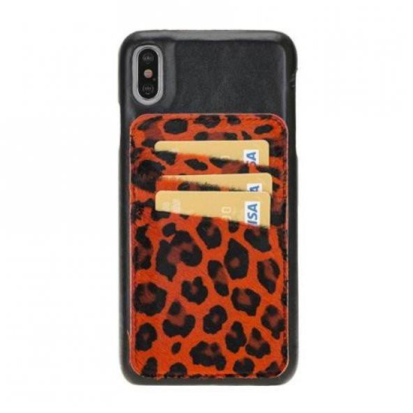 Bouletta Apple iPhone XS Max Uyumlu Deri Arka Kapak UJDE RST1LE41 - 7