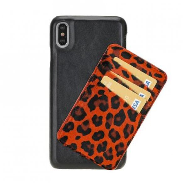 Bouletta Apple iPhone XS Max Uyumlu Deri Arka Kapak UJDE RST1LE41 - 1