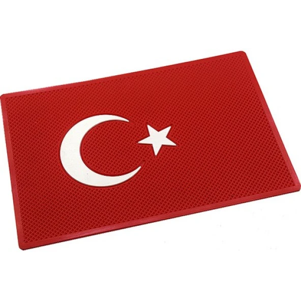 Space Kaydırmaz Ped - Türk Bayrağı