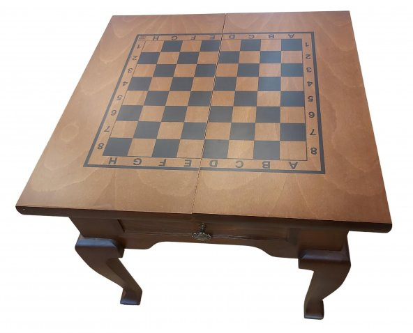 Biev 66x66 Kapaklı Tavla Sehpası - 2