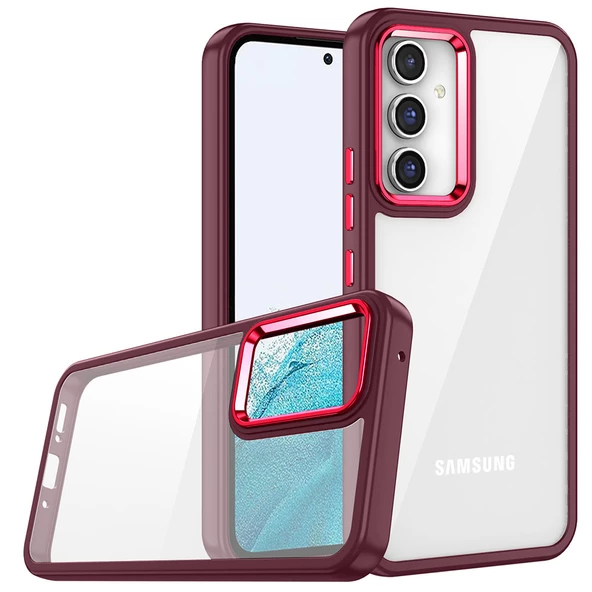 Galaxy A24 Kılıf Kamera Korumalı Mat Renkli Silikon