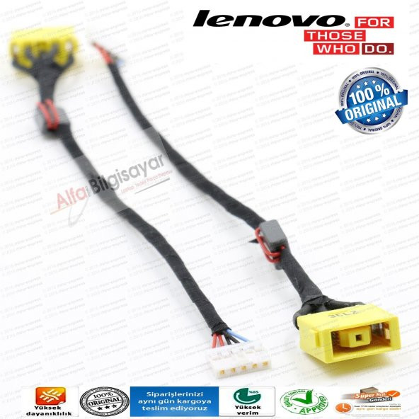 IBM Lenovo G510 Dc Jack soket laptop adaptor power giriş soketi Orjinal