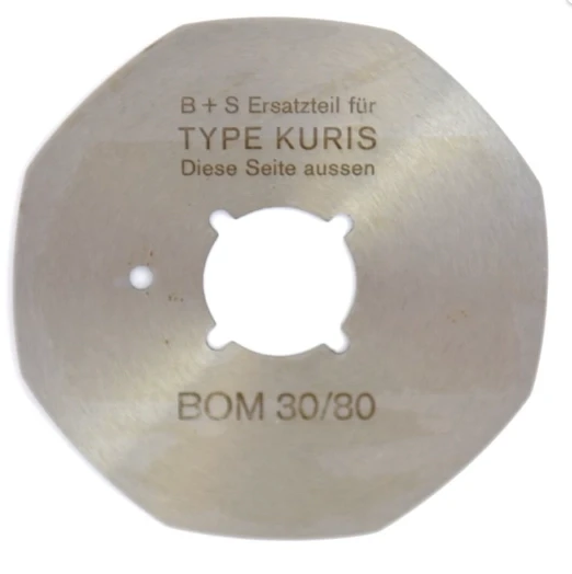 Yuvarlak Kesim Motor 8 Köşe Bıçak / BOM80(8)