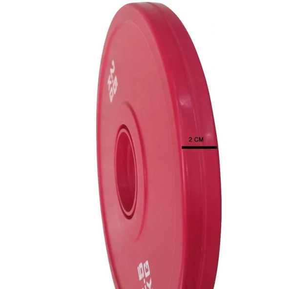 DragonDo Olimpik Renkli Müsabaka Plakası 2,5 kg - 2