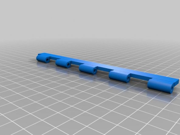 150Mm Menteşe ( 3Mm X 150Mm Çelik Çubuk Gerektirir) Plastik Aparat - 2