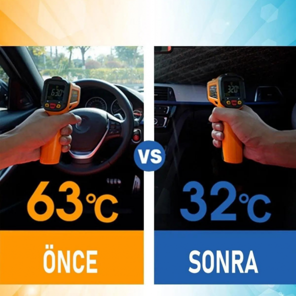 Oto Katlanabilir Güneşlik Şemsiye Ön Cam Gölgelik Özel Esnek Saplı Güneş Koruyucu 132 cm x 77 cm - 3