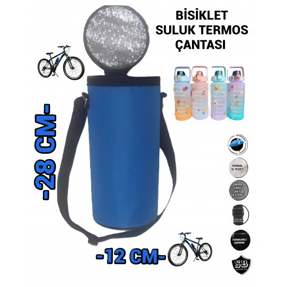 BİSİKLET MOTOSİKLET SULUK TERMOS ÇANTA - 2