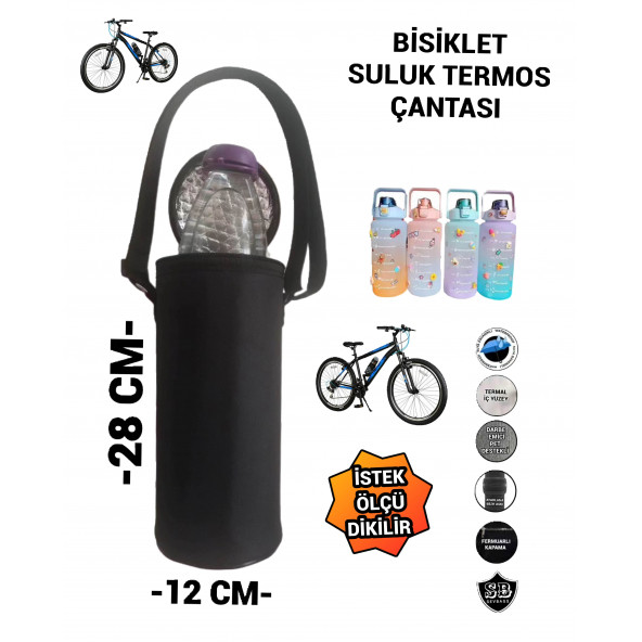 BİSİKLET MOTOSİKLET SULUK TERMOS ÇANTA