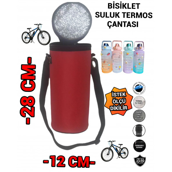 BİSİKLET MOTOSİKLET SULUK TERMOS ÇANTA