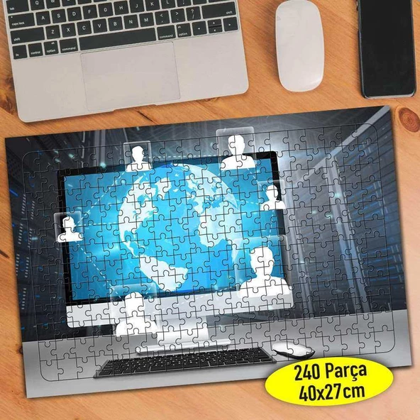 Bilişim Bilgisayar Programcılığı 240 Parça Puzzle Yapboz-341952