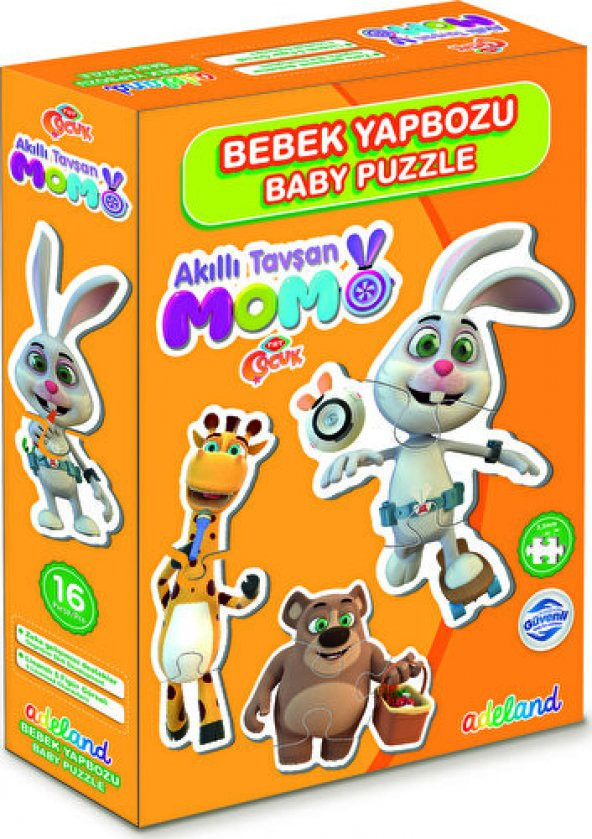 Adel Tavşan Momo Baby Puzzle
